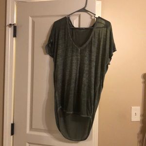 Olive wet seal shirt
